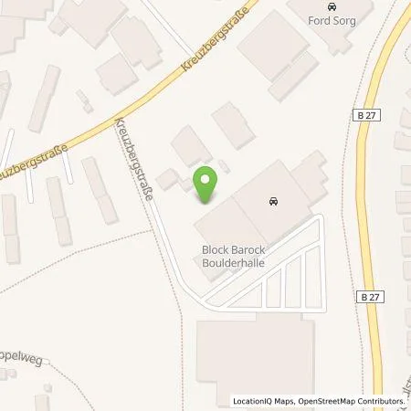 Standortübersicht der Tankstelle RhönEnergie Fulda GmbH in 36043 Fulda