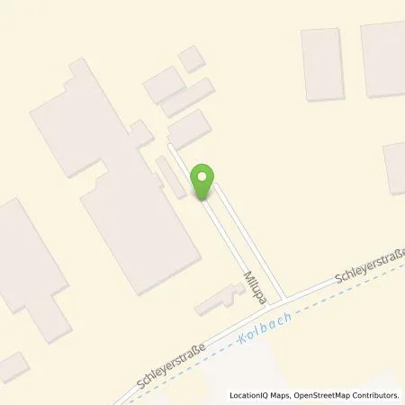 Standortübersicht der Tankstelle RhönEnergie Fulda GmbH in 36041 Fulda