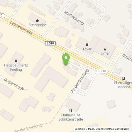 Standortübersicht der Tankstelle Westfalen AG in 48607 Ochtrup