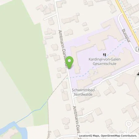 Standortübersicht der Tankstelle Westfalen AG in 48356 Nordwalde