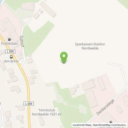 Standortübersicht der Tankstelle Westfalen AG in 48356 Nordwalde