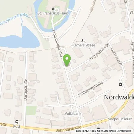 Standortübersicht der Tankstelle Westfalen AG in 48356 Nordwalde