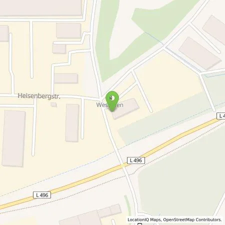 Standortübersicht der Tankstelle Westfalen AG in 50169 Kerpen