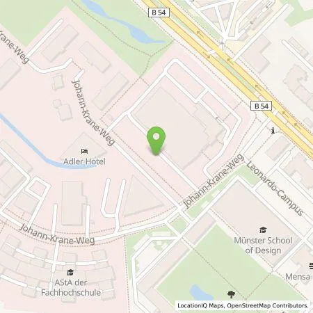 Standortübersicht der Tankstelle Westfalen AG in 48149 Münster