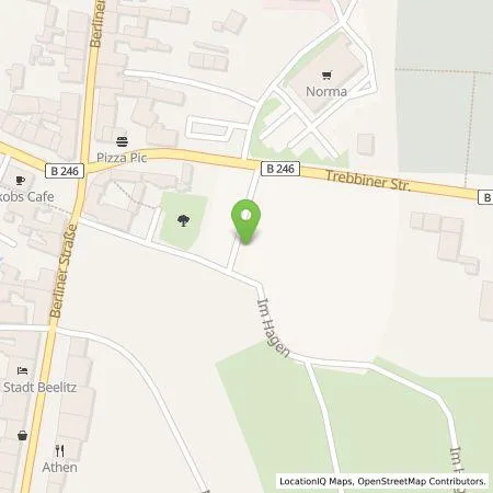 Standortübersicht der Tankstelle Shell Deutschland GmbH in 14547 Beelitz