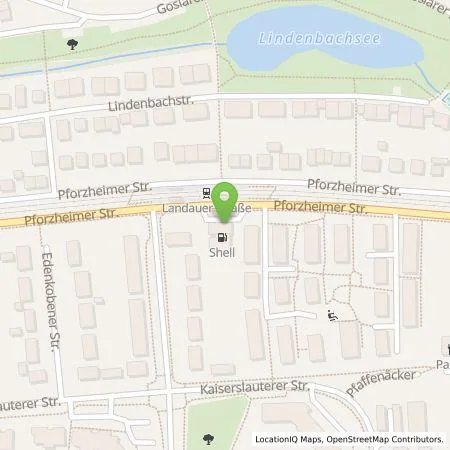 Standortübersicht der Tankstelle Shell Deutschland GmbH in 70499 Stuttgart