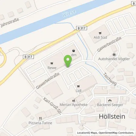 Standortübersicht der Tankstelle Shell Deutschland GmbH in 79585 Steinen