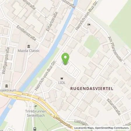 Standortübersicht der Tankstelle Lidl Dienstleistung GmbH & Co. KG in 86153 Augsburg