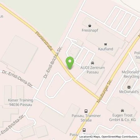 Standortübersicht der Tankstelle Citywatt GmbH in 94036 Passau