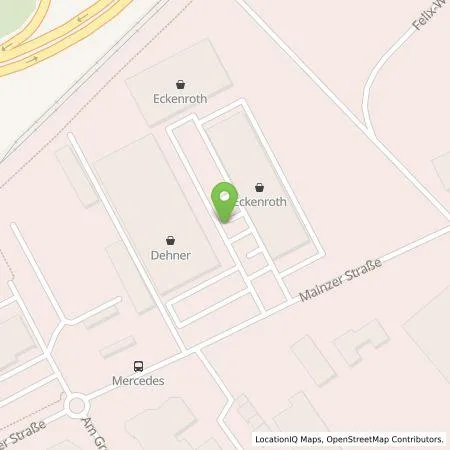 Standortübersicht der Tankstelle Citywatt GmbH in 55545 Bad Kreuznach