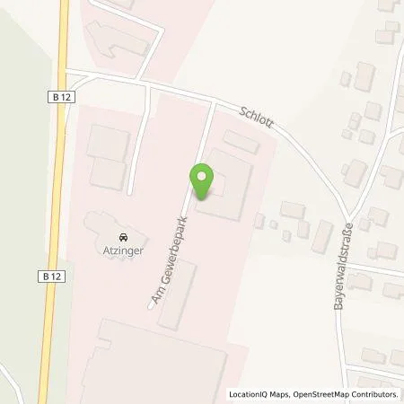 Standortübersicht der Tankstelle Citywatt GmbH in 94121 Salzweg