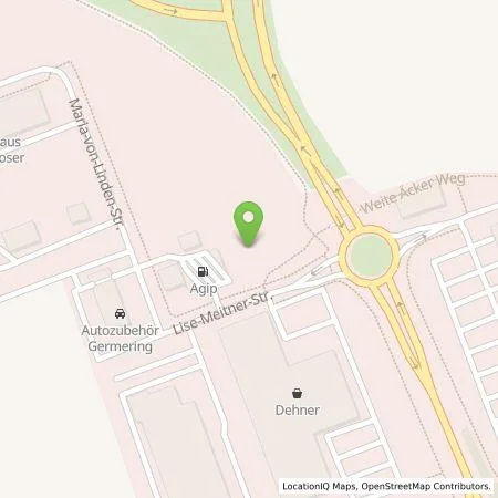 Standortübersicht der Tankstelle Citywatt GmbH in 82110 Germering