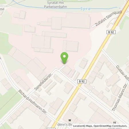 Standortübersicht der Tankstelle Citywatt GmbH in 08523 Plauen