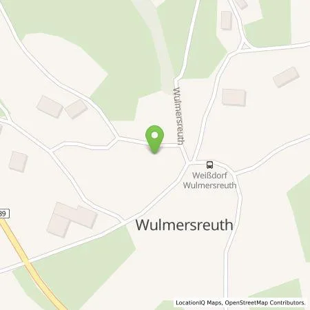 Standortübersicht der Tankstelle Citywatt GmbH in 95237 Weißdorf