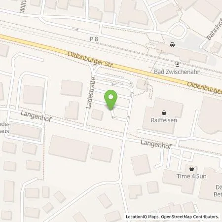 Standortübersicht der Tankstelle Citywatt GmbH in 26160 Bad Zwischenahn