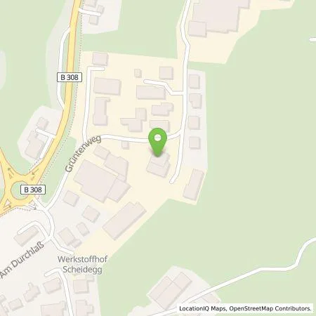 Standortübersicht der Tankstelle Citywatt GmbH in 88175 Scheidegg