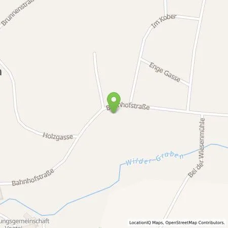 Standortübersicht der Tankstelle Citywatt GmbH in 99986 Oberdorla