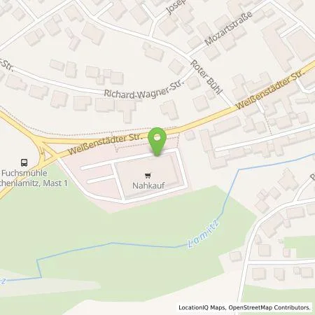 Standortübersicht der Tankstelle Citywatt GmbH in 95158 Kirchenlamitz