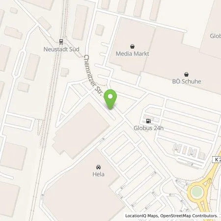 Standortübersicht der Tankstelle Citywatt GmbH in 67433 Neustadt an der Weinstraße