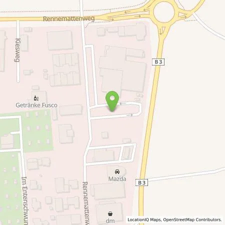 Standortübersicht der Tankstelle Citywatt GmbH in 79576 Weil am Rhein