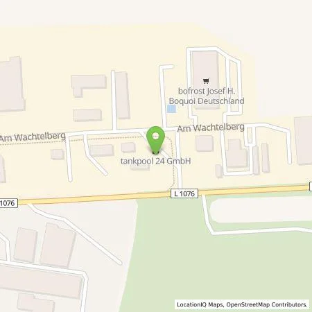 Standortübersicht der Tankstelle Citywatt GmbH in 07629 St. Gangloff