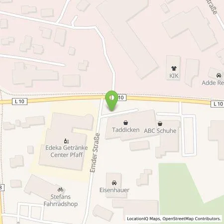 Standortübersicht der Tankstelle Citywatt GmbH in 26427 Esens