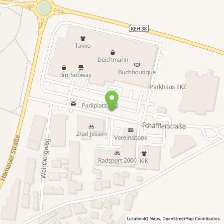 Standortübersicht der Tankstelle STADTWERKE KELHEIM GmbH & Co KG in 93309 Kelheim