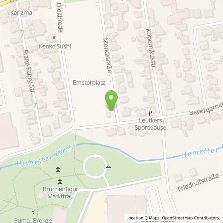 Standortübersicht der Tankstelle RheiNet GmbH in 48429 Rheine