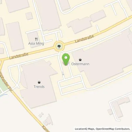 Standortübersicht der Tankstelle Einrichtungshaus Ostermann GmbH & Co.KG in 42781 Haan