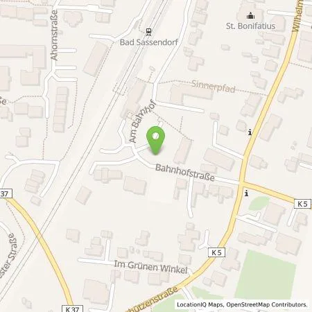 Standortübersicht der Tankstelle Lippstädter Ladesäulen GmbH in 59505 Bad Sassendorf