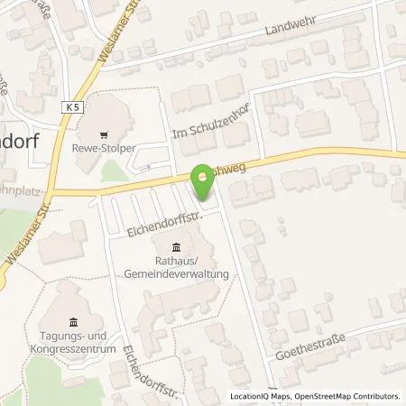 Standortübersicht der Tankstelle Lippstädter Ladesäulen GmbH in 59505 Bad Sassendorf