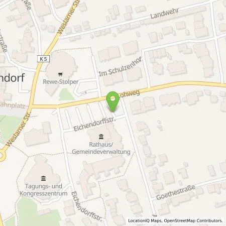 Standortübersicht der Tankstelle Lippstädter Ladesäulen GmbH in 59505 Bad Sassendorf