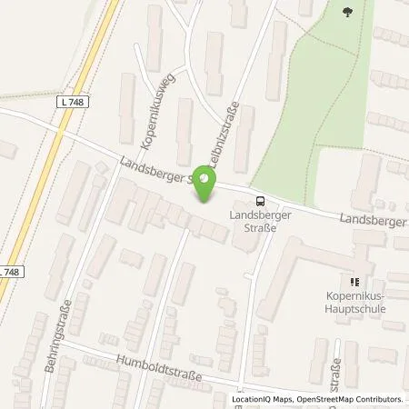 Standortübersicht der Tankstelle Lippstädter Ladesäulen GmbH in 59557 Lippstadt