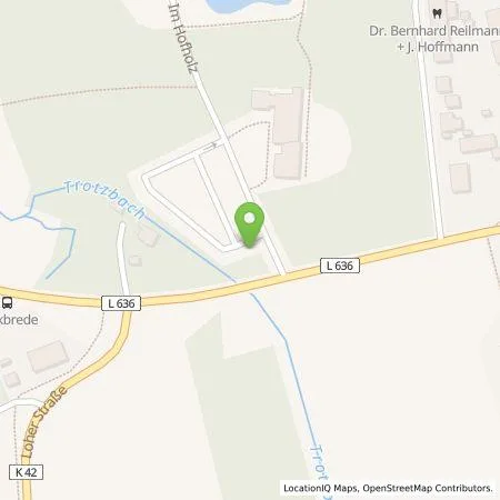 Standortübersicht der Tankstelle Lippstädter Ladesäulen GmbH in 59556 Lippstadt