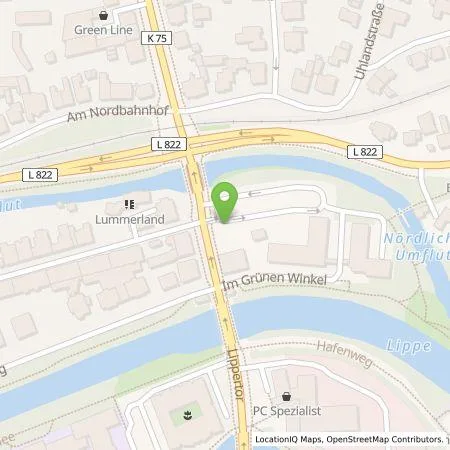 Standortübersicht der Tankstelle Lippstädter Ladesäulen GmbH in 59555 Lippstadt