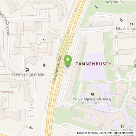 Standortübersicht der Tankstelle Energie- und Wasserversorgung Bonn/Rhein-Sieg GmbH in 53119 Bonn