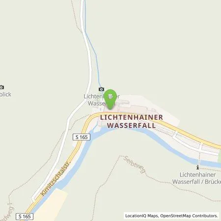 Standortübersicht der Tankstelle Citywatt GmbH in 01855 Lichtenhain