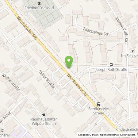 Standortübersicht der Tankstelle Energie- und Wasserversorgung Bonn/Rhein-Sieg GmbH in 53175 Bonn