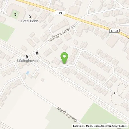 Standortübersicht der Tankstelle Energie- und Wasserversorgung Bonn/Rhein-Sieg GmbH in 53227 Bonn