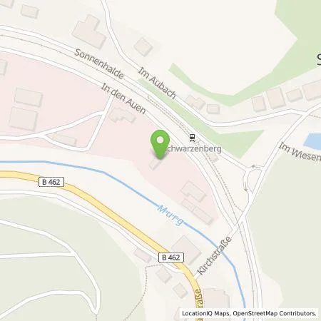 Standortübersicht der Tankstelle Hotel Sackmann GmbH in 72270 Baiersbronn