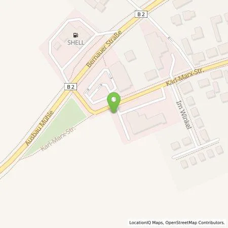 Standortübersicht der Tankstelle Besch GmbH in 16356 Ahrensfelde