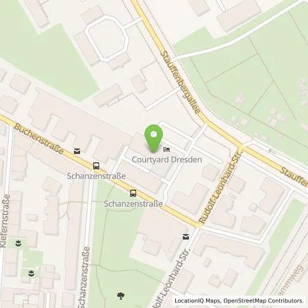 Standortübersicht der Tankstelle Macrander Hotels GmbH & Co.KG in 01099 Dresden
