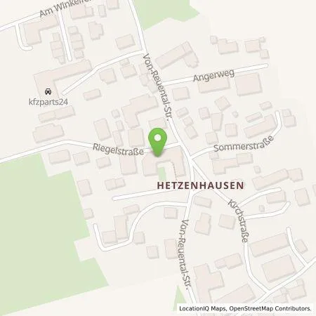 Standortübersicht der Tankstelle Hotel Landgasthof Hofmeier in 85376 Hetzenhausen