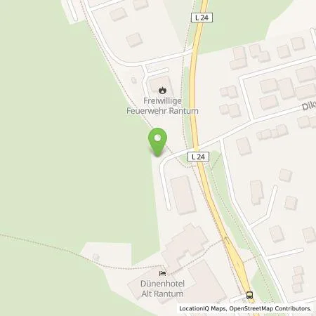 Standortübersicht der Tankstelle Stiftung BSW in 25980 Rantum
