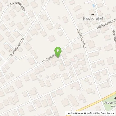 Standortübersicht der Tankstelle Stiftung BSW in 82467 Garmisch-Partenkirchen