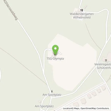 Standortübersicht der Tankstelle TSG 1902 Willhelmsfeld e.V. in 69259 Willhelmsfeld