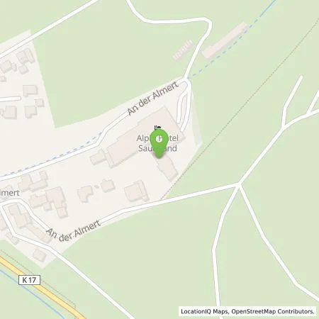 Standortübersicht der Tankstelle Alpin Operations GmbH in 57392 Schmallenberg