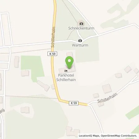 Standortübersicht der Tankstelle Parkhotel Schillerhain GmbH in 67292 Kirchheimboladen