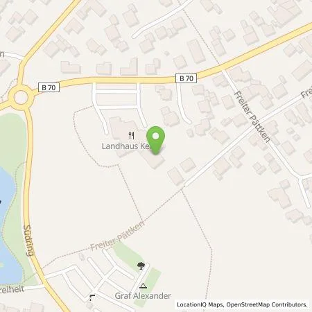 Standortübersicht der Tankstelle Wachtmeister Naturparkhotel Raesfeld GmbH & Co. KG in 46348 Raesfeld