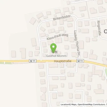 Standortübersicht der Tankstelle Hotel-Momm Gästehaus & Catering in 85649 Otterloh b. Brunnthal
